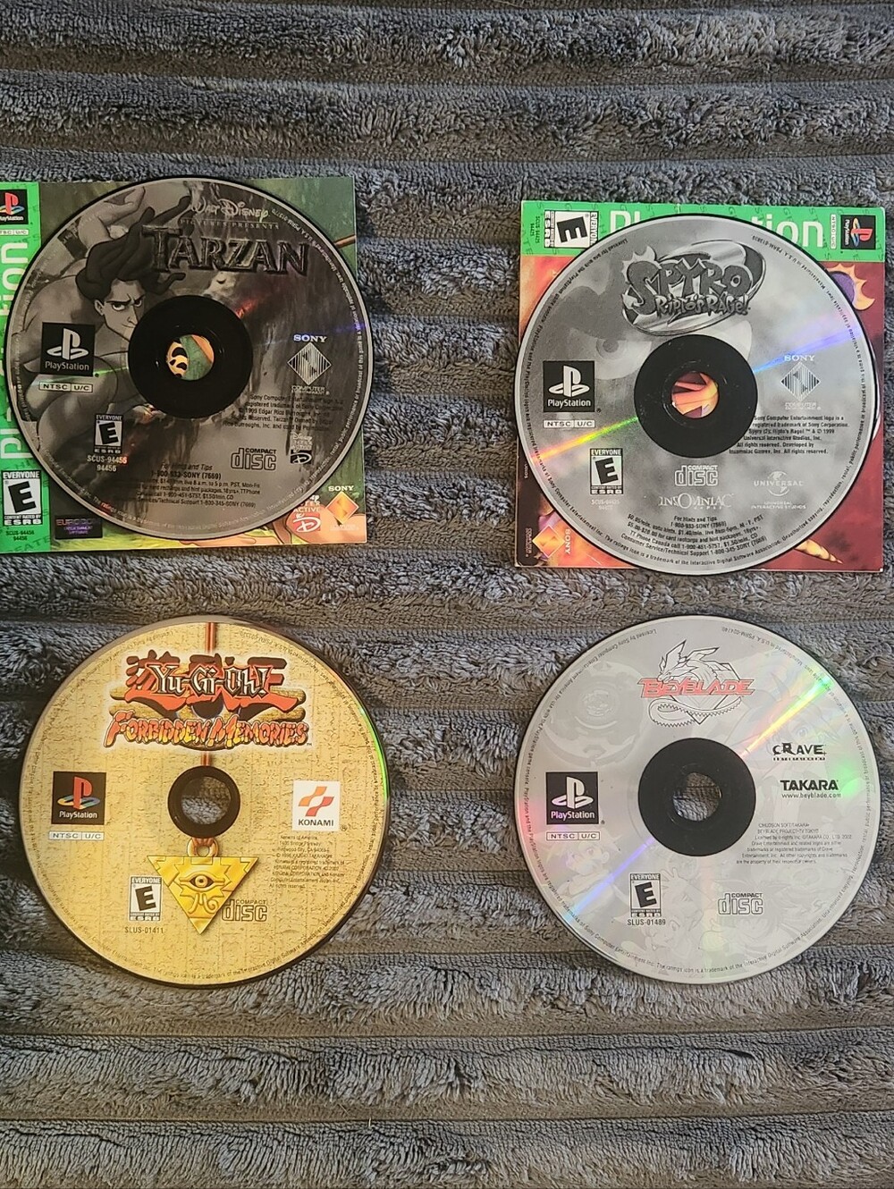 PlayStation 1 Games (Lot Of 4)